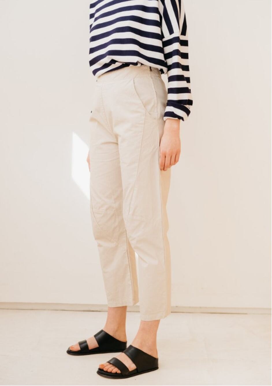 Prairie Underground Balloon High Rise Pants in Oyster Medium